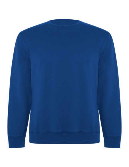 Unisex crewneck sweatshirt made of organic cotton and recycled polyester with 300g/m2 brushed fleece - BATIAN ROLY