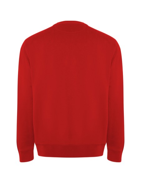 Sweat-shirt ras du cou unisexe en coton biologique et polyester recyclé avec polaire brossée 300 g/m² - BATIAN ROLY