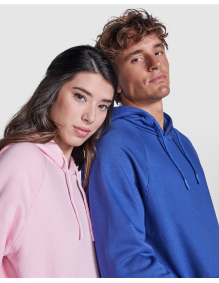 Sudadera capucha 65% Algodón orgánico 35% poliéster reciclado 300g/m2 UNISEX - VINSON ROLY