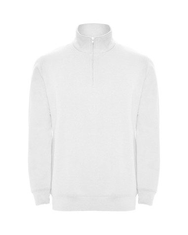 Sweat-shirt demi-zip à col montant... Sweat-shirt demi-zip à col montant...