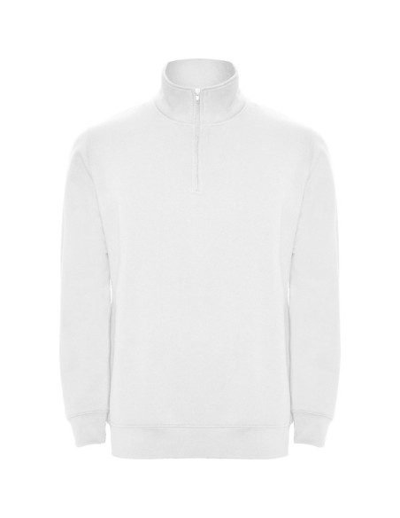 Sweat-shirt demi-zip à col montant 50% coton 50% polyester 280g/m2 UNISEXE - ANETO ROLY