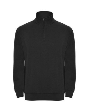 Half-zip sweatshirt with high neck... Half-zip sweatshirt with high neck...