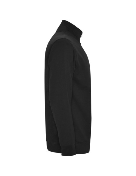 Sweat-shirt demi-zip à col montant 50% coton 50% polyester 280g/m2 UNISEXE - ANETO ROLY