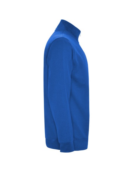 Half-zip sweatshirt with high neck 50% Cotton 50% Polyester 280g/m2 UNISEX - ANETO ROLY