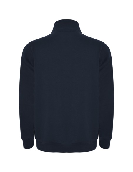 Sweat-shirt demi-zip à col montant 50% coton 50% polyester 280g/m2 UNISEXE - ANETO ROLY