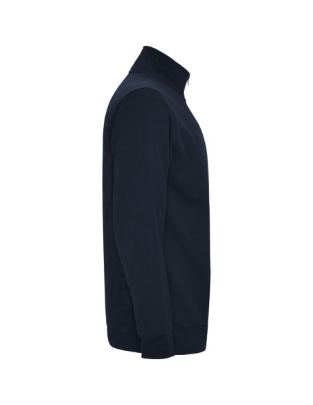 Sweat-shirt demi-zip à col montant 50% coton 50% polyester 280g/m2 UNISEXE - ANETO ROLY