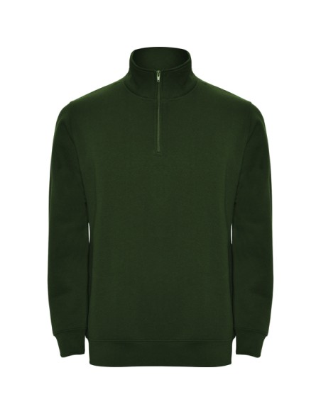 Sudadera media cremallera y cuello alto 50% Algodón 50% poliéster 280g/m2 UNISEX - ANETO ROLY