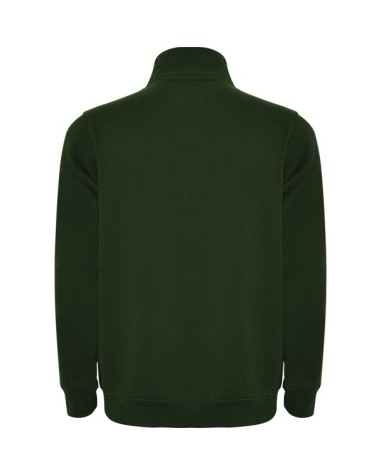 Sweat-shirt demi-zip à col montant... Sweat-shirt demi-zip à col montant...