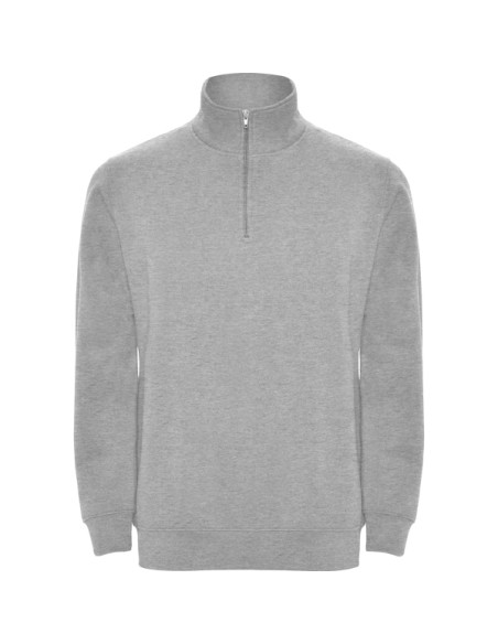 Dessuadora mitjana cremallera i coll alt 50% Cotó 50% polièster 280g/m2 UNISEX - ANETO ROLY