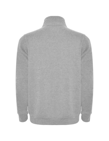 Half-zip sweatshirt with high neck 50% Cotton 50% Polyester 280g/m2 UNISEX - ANETO ROLY