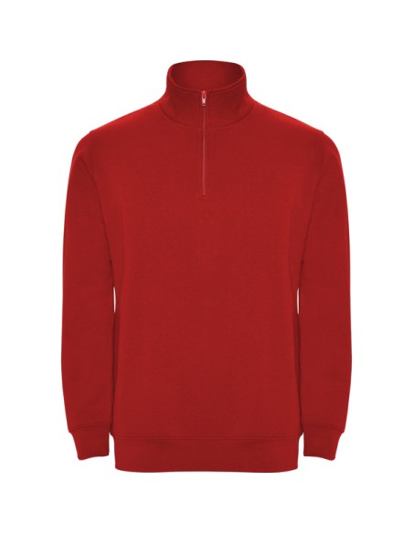Sudadera media cremallera y cuello alto 50% Algodón 50% poliéster 280g/m2 UNISEX - ANETO ROLY