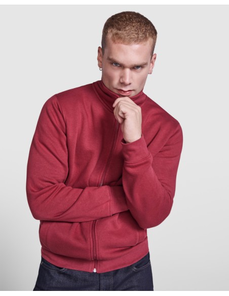 Sweat-shirt zippé à col montant 50% Coton 50% Polyester 280g/m2 ADULTE/JUNIOR - ULAN ROLY
