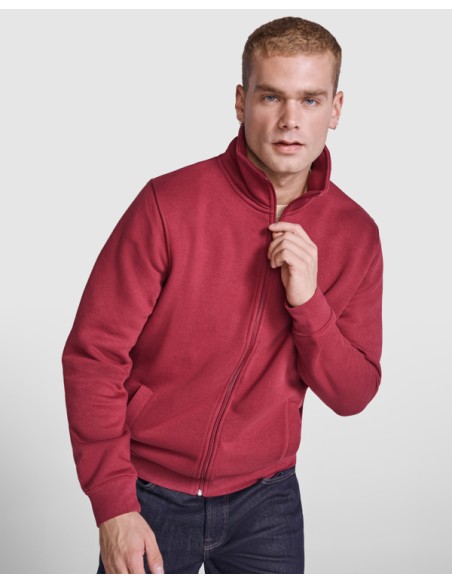Sweat-shirt zippé à col montant 50% Coton 50% Polyester 280g/m2 ADULTE/JUNIOR - ULAN ROLY