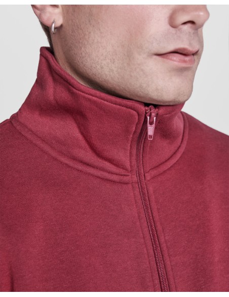 Sweat-shirt zippé à col montant 50% Coton 50% Polyester 280g/m2 ADULTE/JUNIOR - ULAN ROLY