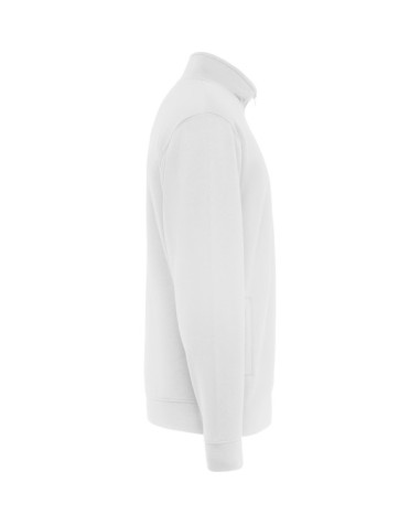 Full zip sweatshirt with high neck...
