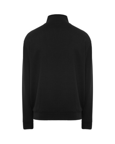 Full zip sweatshirt with high neck...
