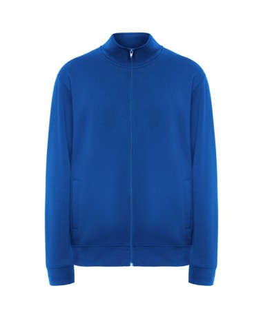 Full zip sweatshirt with high neck...