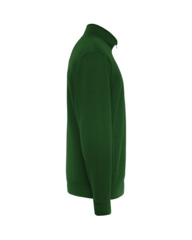 Full zip sweatshirt with high neck...