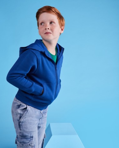 Sweat zippé à capuche 50% Coton 50%... Sweat zippé à capuche 50% Coton 50%...