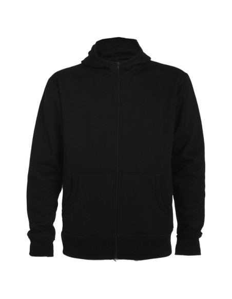 Full zip sweatshirt with hood 50% Cotton 50% Polyester 280g/m2 ADULT/JUNIOR - MONTBLANC ROLY