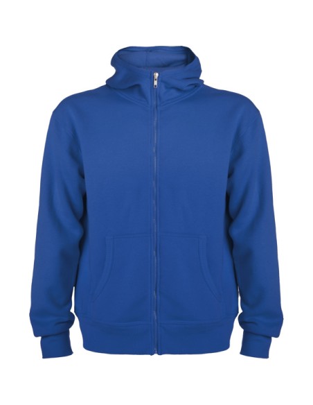 Sudadera cremallera entera  y capucha  50% Algodón 50% poliéster 280g/m2 ADULTO/JUNIOR - MONTBLANC ROLY