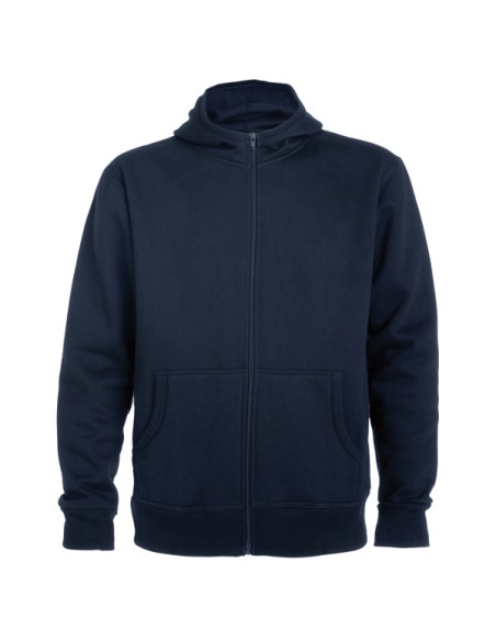 Sudadera cremallera entera  y capucha  50% Algodón 50% poliéster 280g/m2 ADULTO/JUNIOR - MONTBLANC ROLY