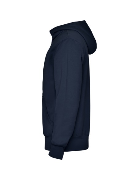 Sudadera cremallera entera  y capucha  50% Algodón 50% poliéster 280g/m2 ADULTO/JUNIOR - MONTBLANC ROLY