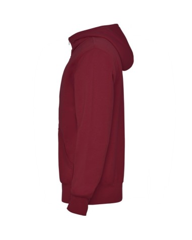 Full zip sweatshirt with hood 50%...