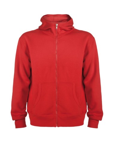 Full zip sweatshirt with hood 50%...