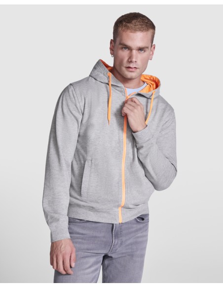 60% Cotton 40% Polyester 280g/m2 Adult Zip-up Hooded Sweatshirt - Fuji Roly