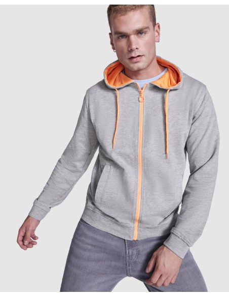 60% Cotton 40% Polyester 280g/m2 Adult Zip-up Hooded Sweatshirt - Fuji Roly