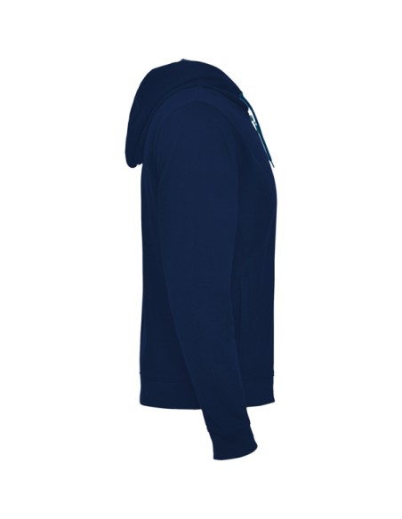 Sudadera cremallera  y capucha  60% Algodón 40% poliéster 280g/m2 ADULTO- FUJI ROLY