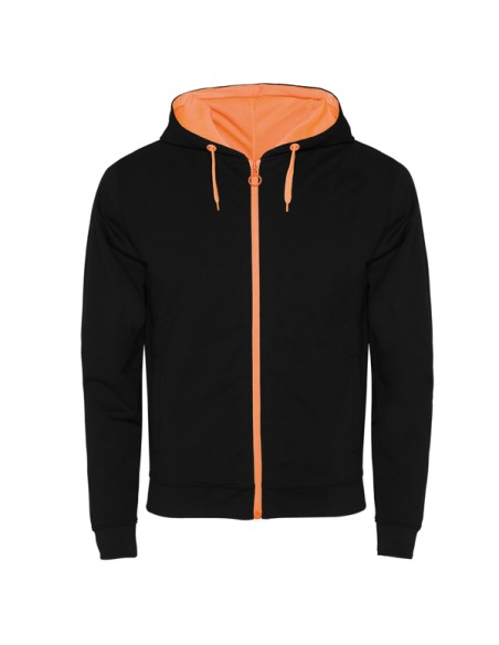 Sudadera cremallera  y capucha  60% Algodón 40% poliéster 280g/m2 ADULTO- FUJI ROLY