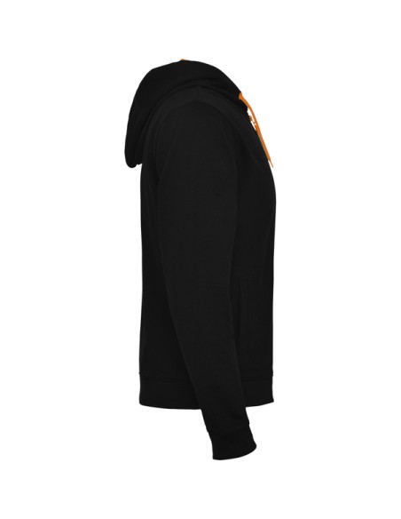 Sudadera cremallera  y capucha  60% Algodón 40% poliéster 280g/m2 ADULTO- FUJI ROLY