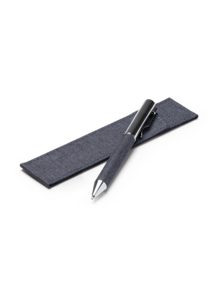 Bolígraf giratori de Metall i RPET Personalitzable - BRAMAN