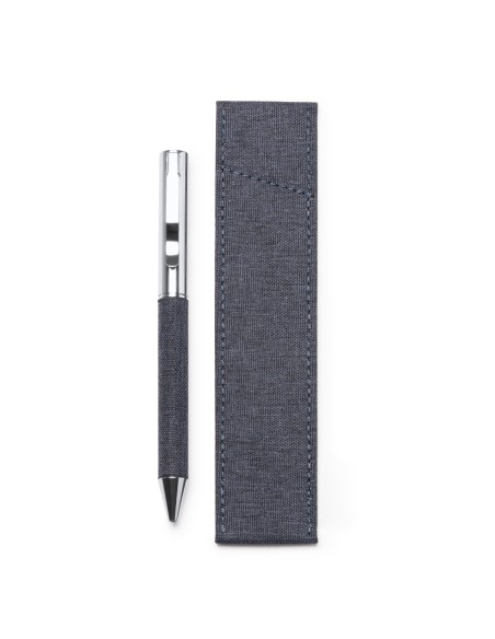 Bolígraf giratori de Metall i RPET Personalitzable - BRAMAN