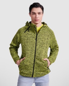 Plush knit sweatshirt with...
