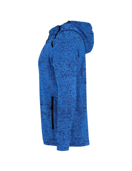 Plush knit sweatshirt with hood, 100% polyester, 280g/m2 - EVEREST ROLY