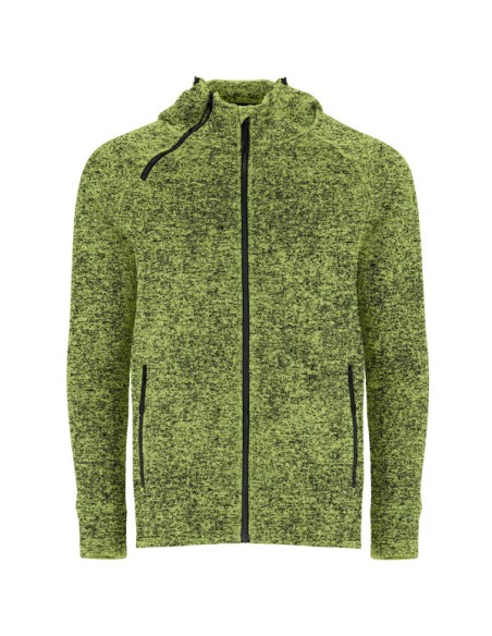 Plush knit sweatshirt with hood, 100% polyester, 280g/m2 - EVEREST ROLY