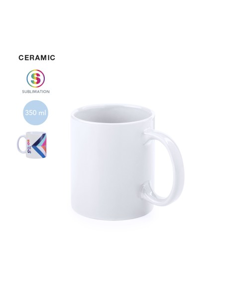 Taza MUG 350ml para Sublimación - Bornel