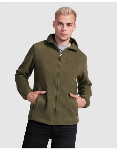 100% polyester 300g/m2 full-zip fleece jacket for adults and juniors - Arctic Roly