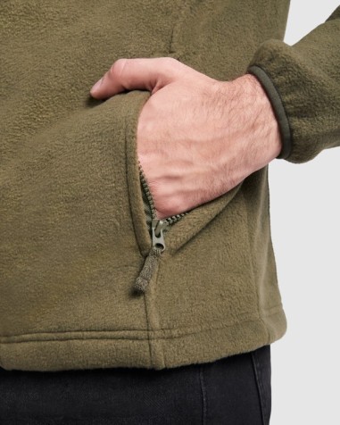 Chaqueta polar cremallera entera 100%... Chaqueta polar cremallera entera 100%...