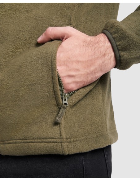 100% polyester 300g/m2 full-zip fleece jacket for adults and juniors - Arctic Roly