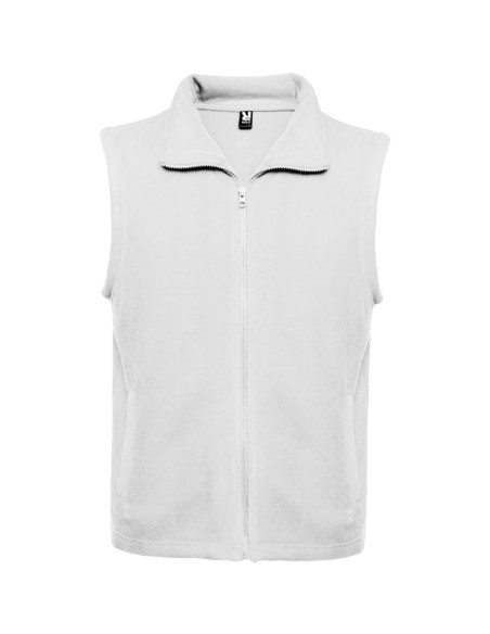 100% polyester 300g/m2 fleece vest with high neck - BELLAGIO ROLY