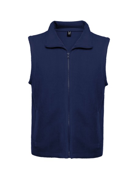 100% polyester 300g/m2 fleece vest with high neck - BELLAGIO ROLY