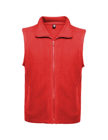100% polyester 300g/m2 fleece vest with high neck - BELLAGIO ROLY