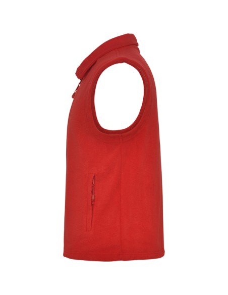 100% polyester 300g/m2 fleece vest with high neck - BELLAGIO ROLY