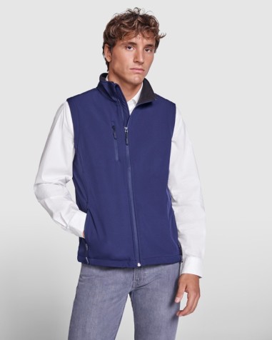 Chaleco SOFTSHELL 2 capas con cuello... Chaleco SOFTSHELL 2 capas con cuello...