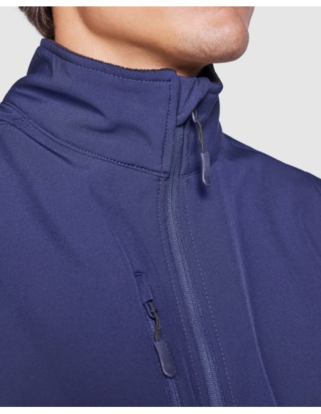 2-layer softshell vest with high collar - QUEBEC ROLY