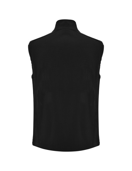 2-layer softshell vest with high collar - QUEBEC ROLY